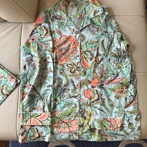 Jaipur Pure Cotton Pajama Set with Travel Pouch